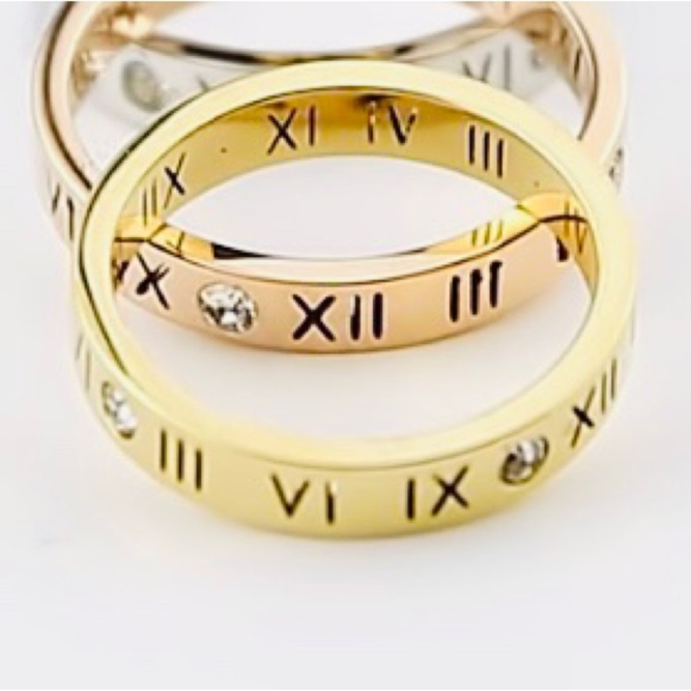 💍 Roman Numeral Ring